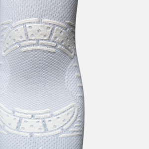 Front detail of the white ELBOW Support Premier Padel elbow brace
